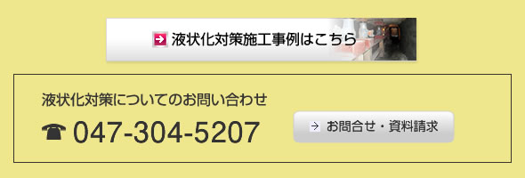 液状化対策についてのお問い合わせ電話047-304-5207