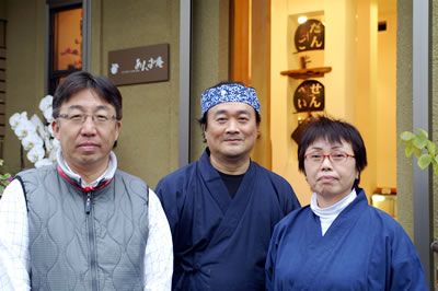ICG代表廣瀬とオーナー夫妻